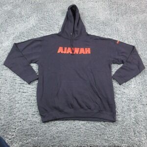 Independent Trading Company Hoodie Mens 2XL Blue Rocky Graphic Pullover NWOT